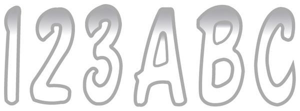 Series 200 Premium Registration Kit - Gradation - White/Silver