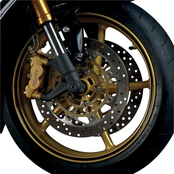 Sport Bike Wheel Trim Decal Kit - Black