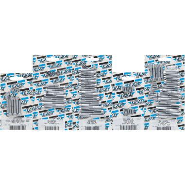 Cam, Primary, Trans, Inspection, Derby Cover Socket-Head Bolt Set - Smooth - Chrome