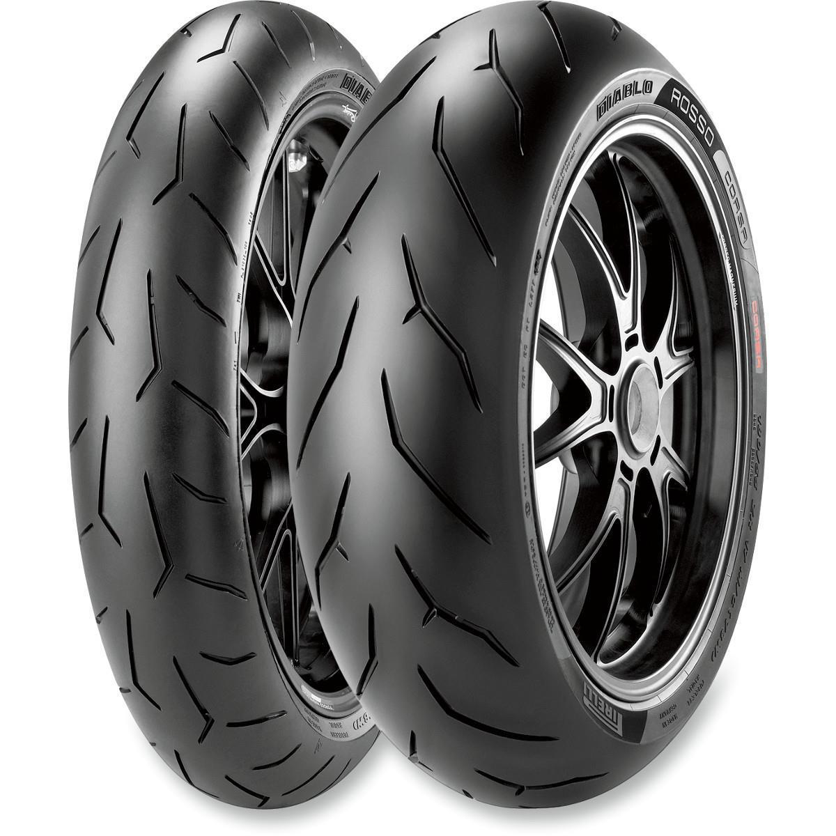 Diablo Rosso Corsa Rear Tire - 190/55ZR17
