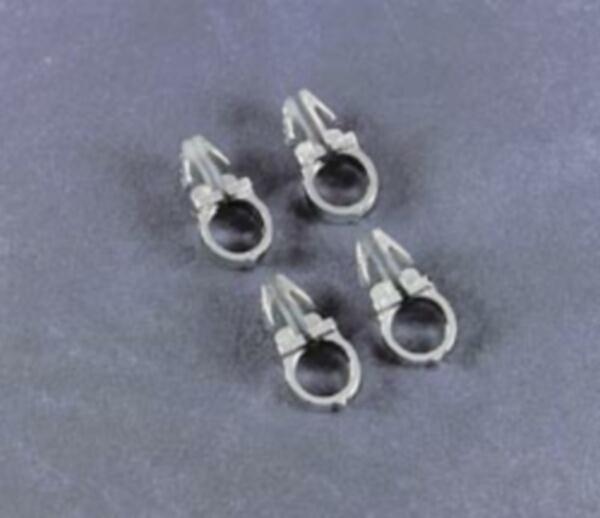 Handlebar Wiring Clips - 1/2in ID