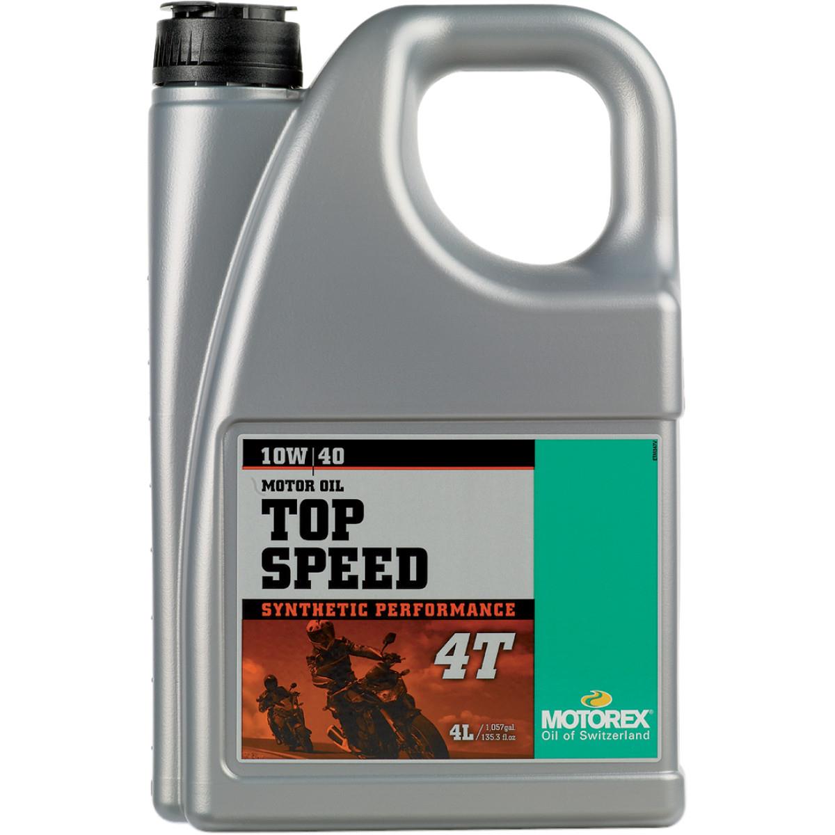 Top Speed 4T Oil - 10W40 - 4L.