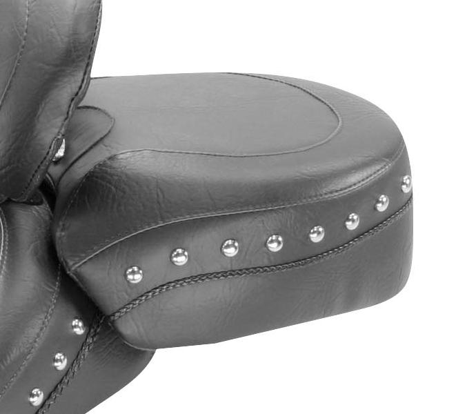 Wide Touring Studded Recessed Rear Seat