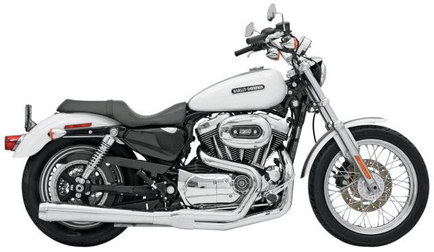 Road Rage 2:1 Long Megaphone Exhaust System - Chrome