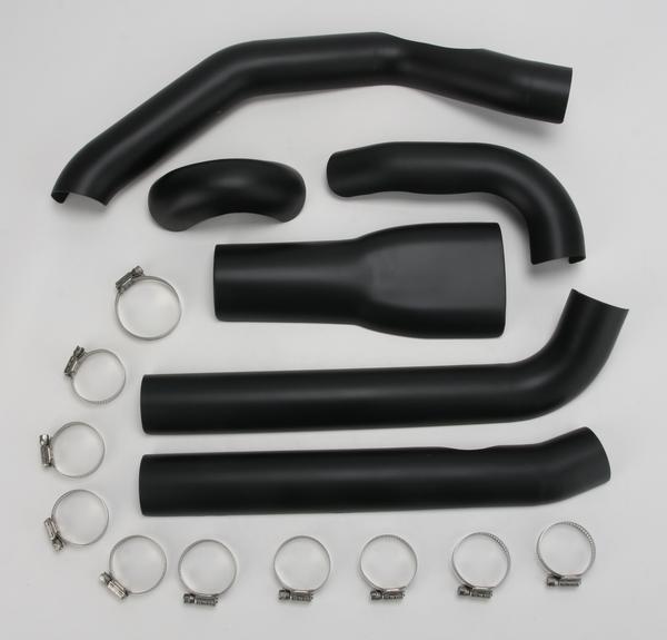 Heat Shields for 2-Into-1 Exhaust System - Black