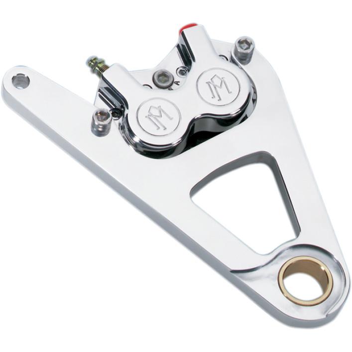 Classic Single Disc Front Brake Caliper Kit - Chrome