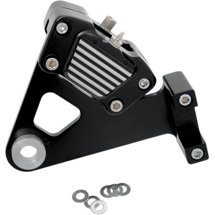 2-Piston Custom Rear Brake A-Caliper Kit - Classic Black Contrast
