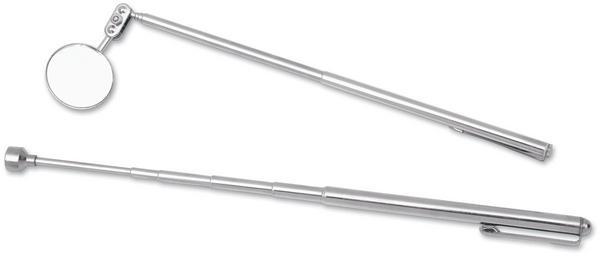 Two-Piece Magnetic Pick-Up Tool and Inspection Mirror Set