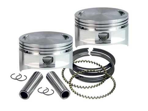Forged Piston Kit for 113ci. Motor - Standard Bore 4in. - .020in. Oversized