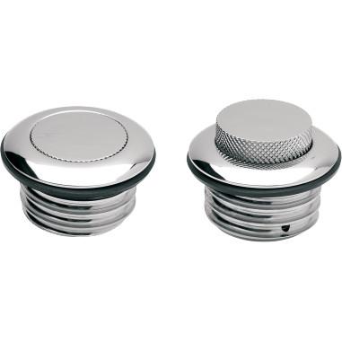 Pop-Up Gas Cap - Vented - Chrome