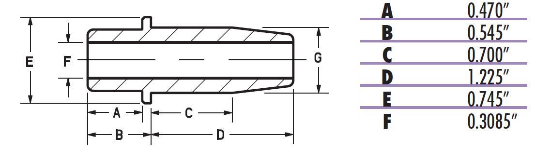 Bronze Intake Valve Guide (+.002in.)