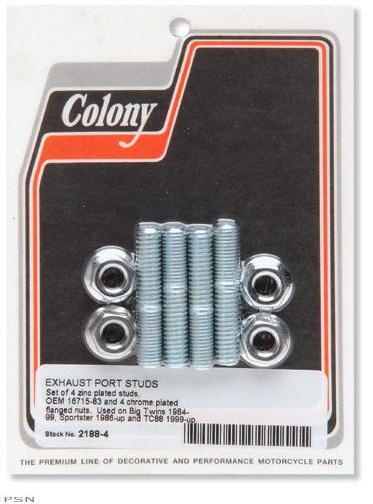 Exhaust Port Studs and Nuts