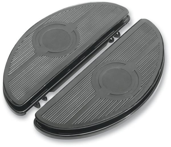 Half-Moon Floorboards with Vibration Inserts - Black