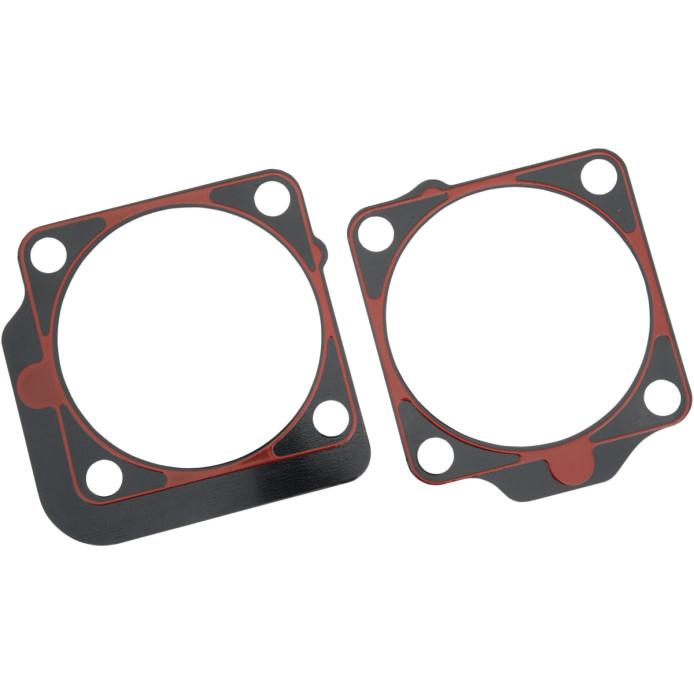 Cylinder Base Gasket - Metal with Rubber Bead - .020in.