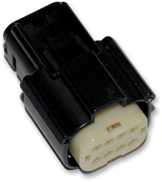 Molex MX 150 Female Connector - 8-Pin - Black