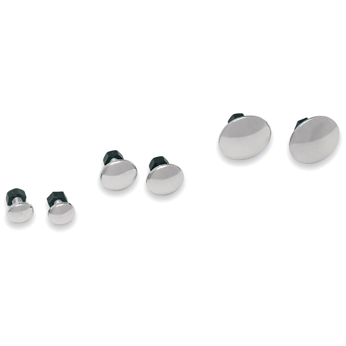 Chrome Plastic Fasteners - 21mm/.827in Head Fastener