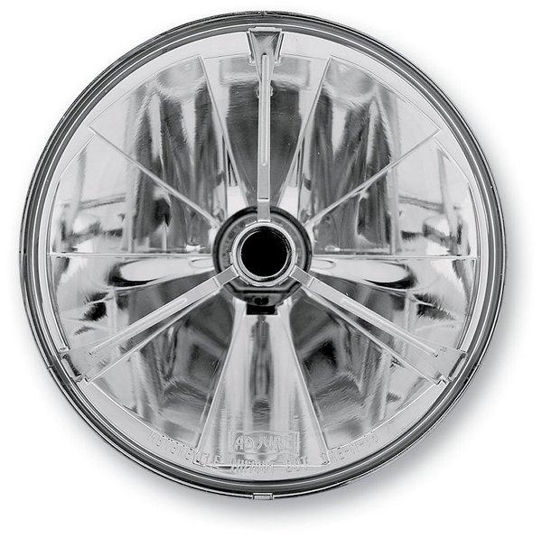 7in. Pie-Cut Headlight with Black Dot