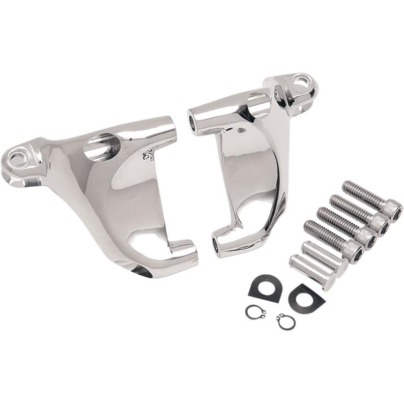 Passenger Footpeg Mount Kit - Chrome