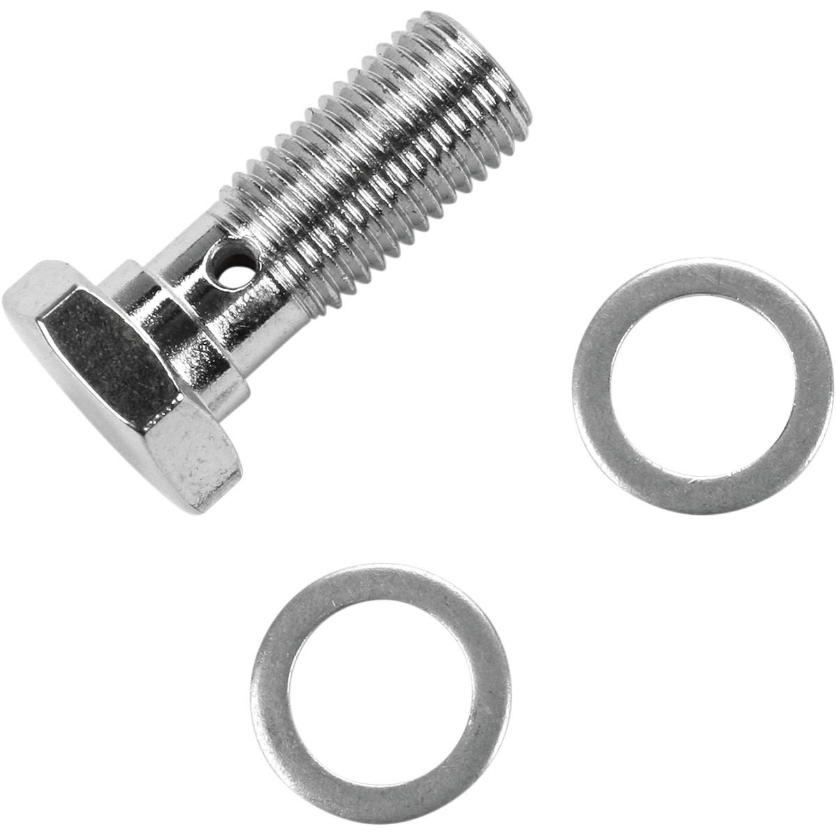 Cycleflex Universal Brake Line Fitting - 3/8in-24 Banjo Bolt