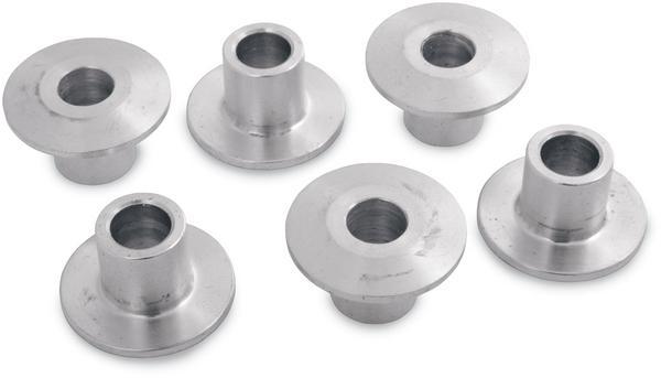 Premium Fuel Tank Mounting Bushing Inserts - Aluminum - 6pk.
