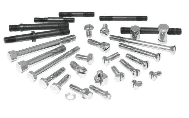 Transmission Top Cover Screw Kit - Flat Head - Cadmium