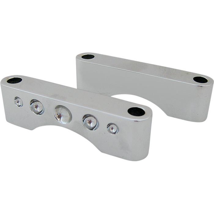 Domino Fender Spacer Kit - Chrome