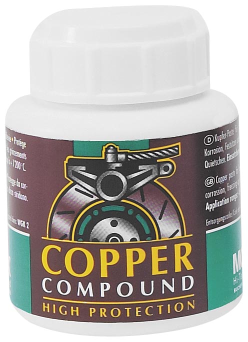 Copper Anti-Seize Paste - Jar W/Brush 100g.