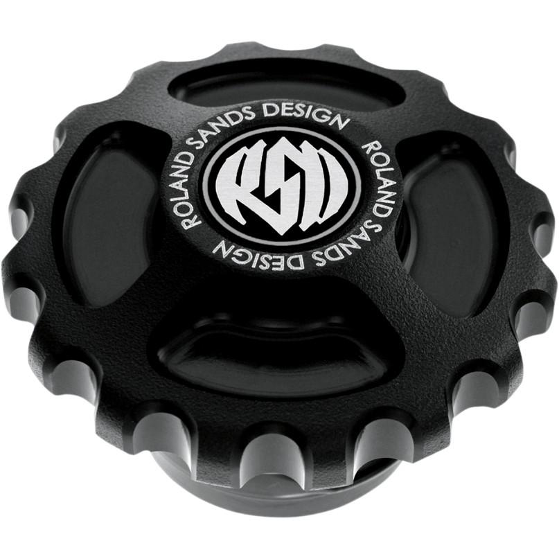 Billet Aluminum Gas Cap - Gear Drive - Black Ops