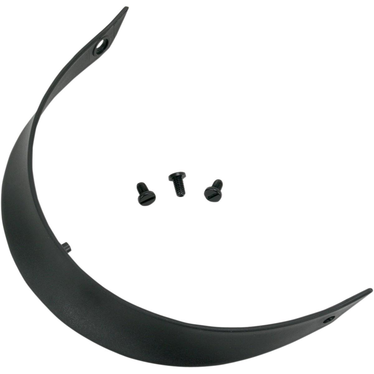 Peak with Screws for FX-72 Helmets - Black