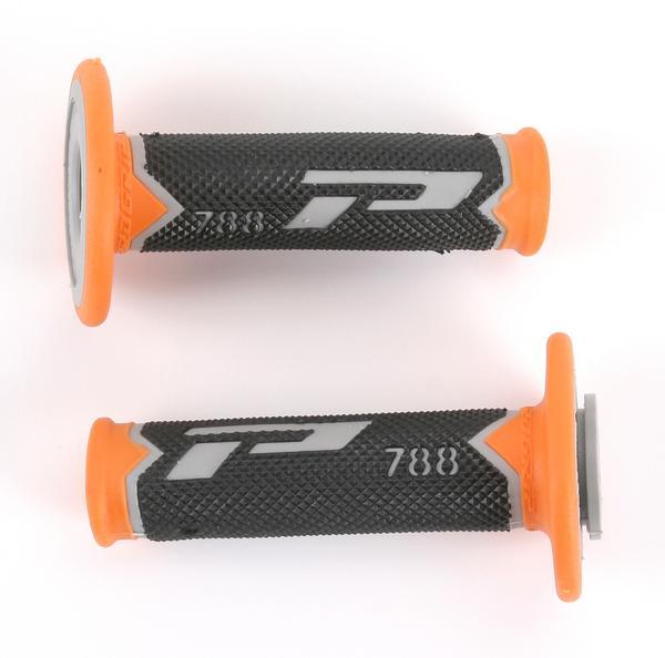 788 Triple Density Grips - Gray/Orange/Black