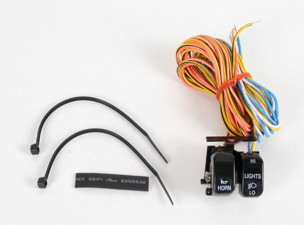 Handlebar Dimmer and Horn Switches - Black