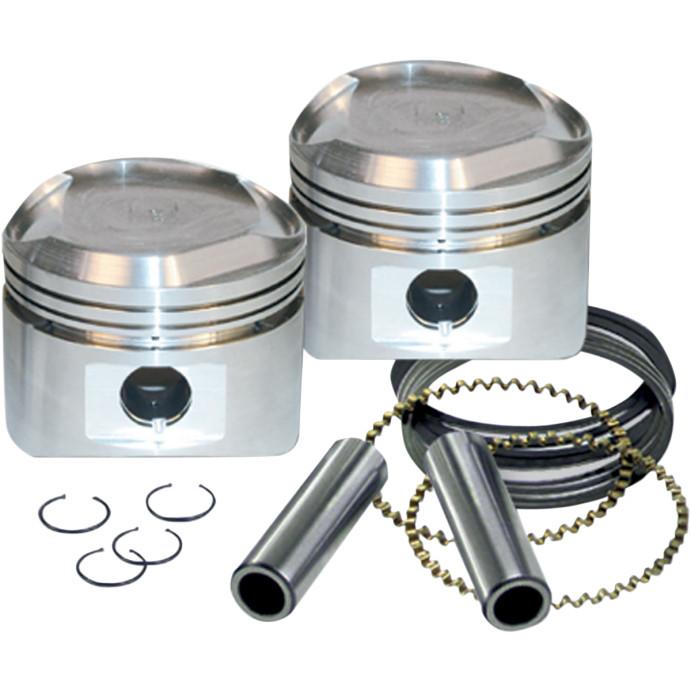 Forged Piston Kit for 89ci. Stroker Kit - Standard Bore 3 1/2in. - .010in. Oversized