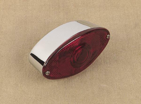 LED Taillight - Cat Eye with Red Lens