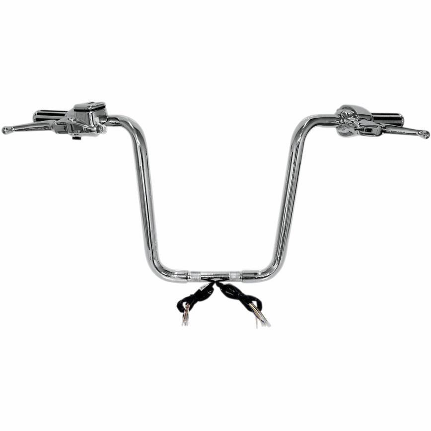 1-1/4in. Preassembled Standard Ape Hanger Handlebar Kit - 14in. - Chrome