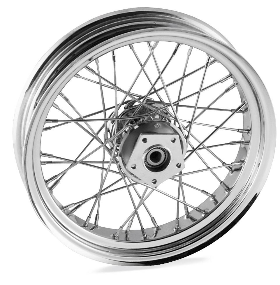 Laced 40 Spoke Front Wheel - 19x2.15