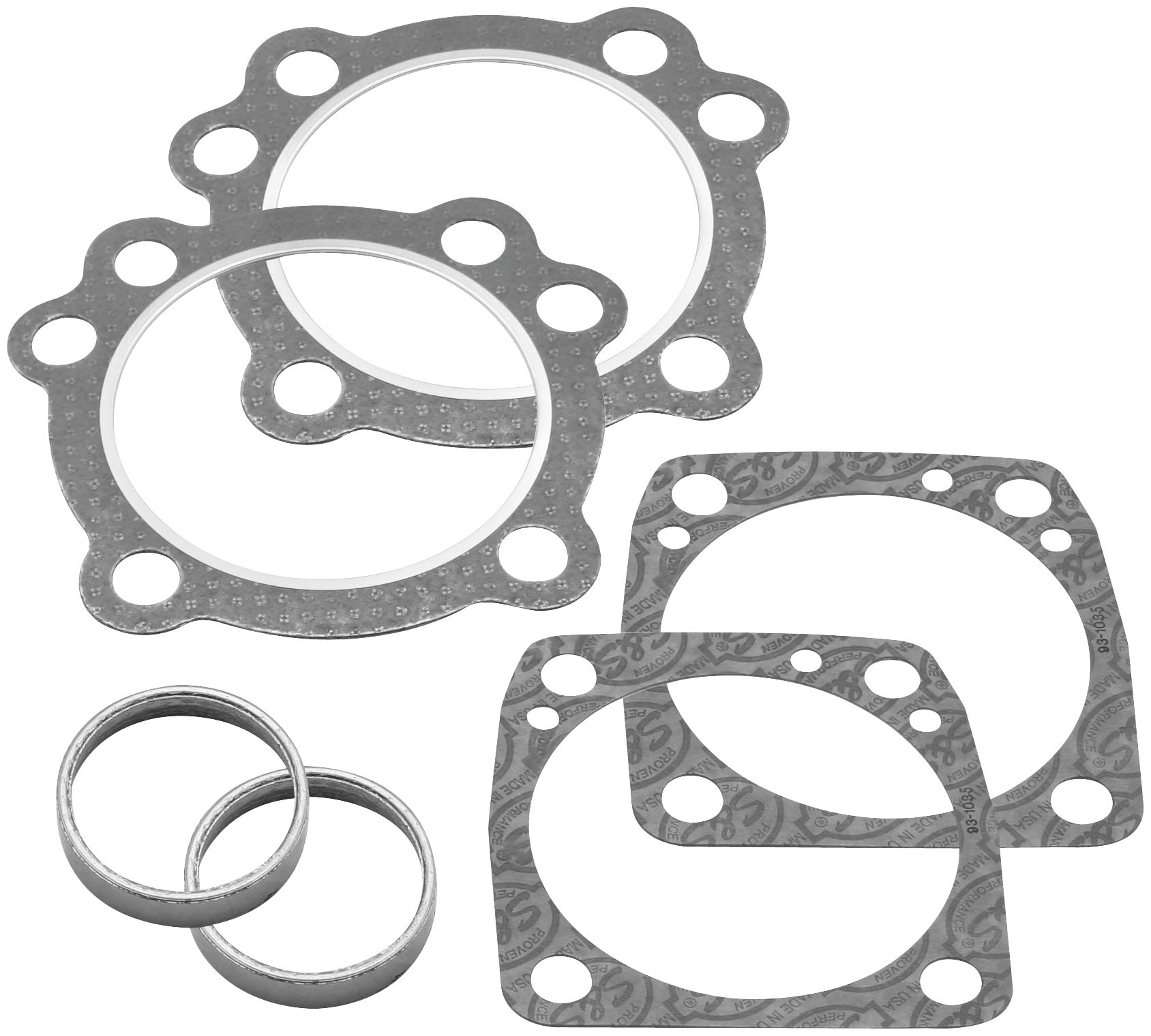 Head Installation Gasket Kit for Super Stock Cylinder Heads - 4in. Bore