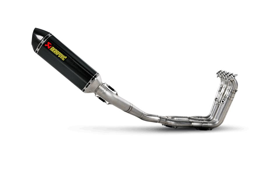Racing Line Full System Exhaust - Carbon Fiber Muffler