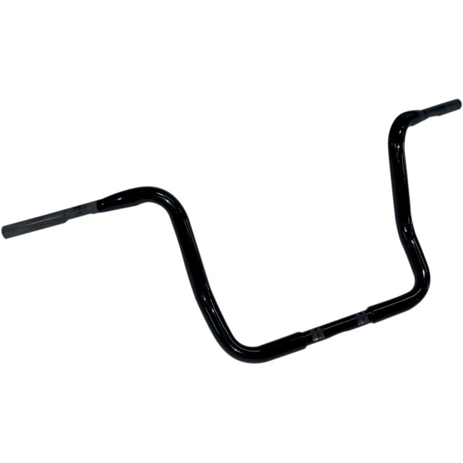 1-1/4in. Ape Hanger Handlebar for Bagger - 13in. - Black