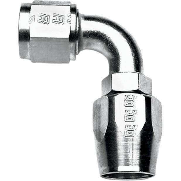 -6 AN 90 Degree Swivel Hose End - Endura
