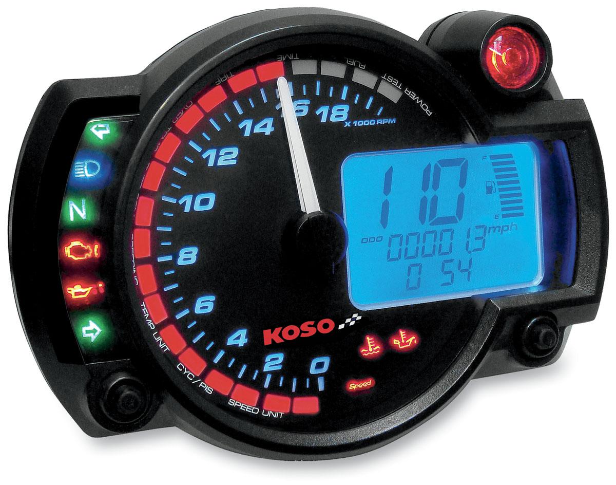 RX-2N GP-Style Speedometer - 0-20,000 rpm