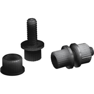 Nylon License Plate Fasteners - Black