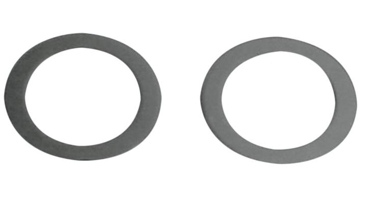 Fork Tube Bolt Washers - Chrome