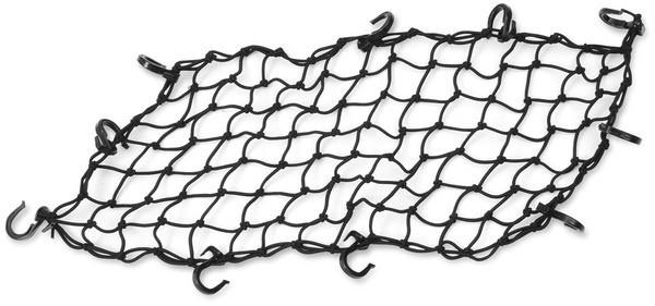 Adjustable Cargo Net - Black - 15in x 30in