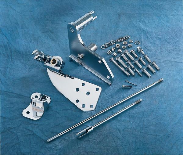 Chrome Forward Control Relocation Kit