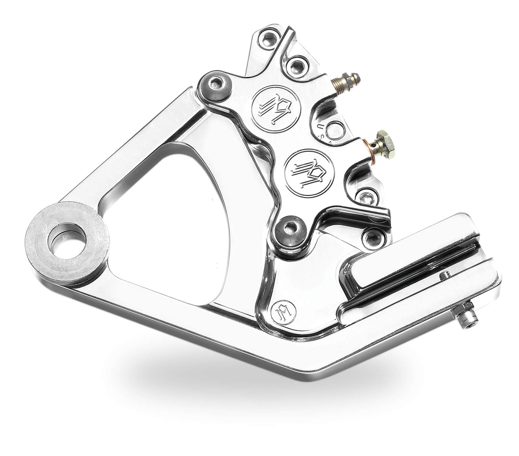 Classic Rear Brake Caliper Kit - Chrome