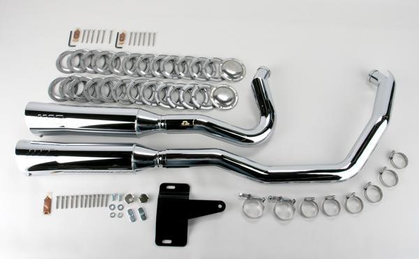 Fatshots Exhaust System - Chrome
