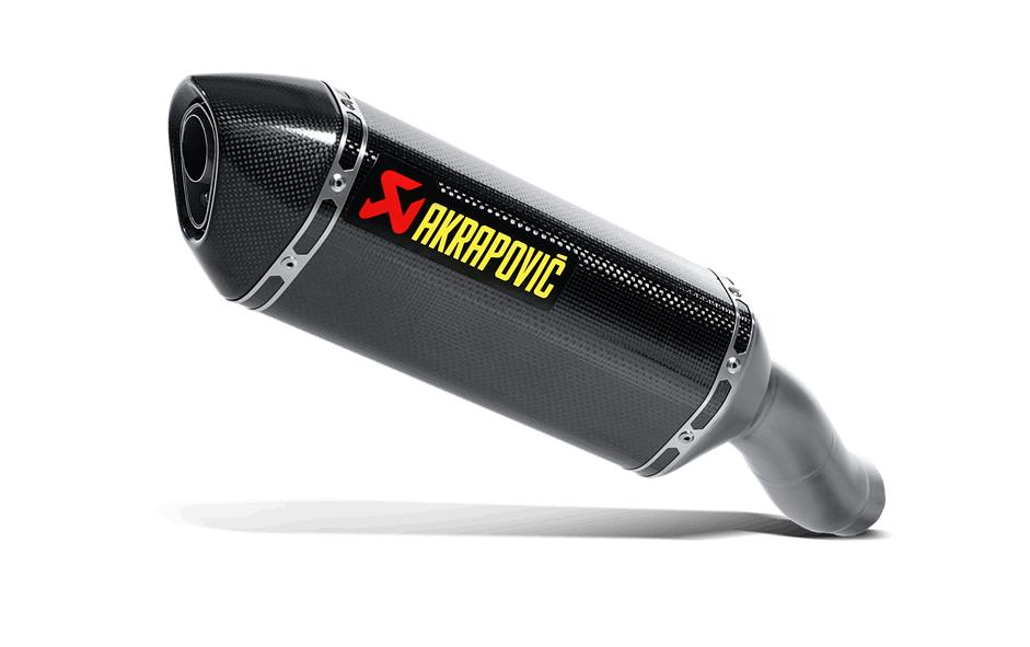 Slip-On Line Exhaust - Carbon Fiber Muffler
