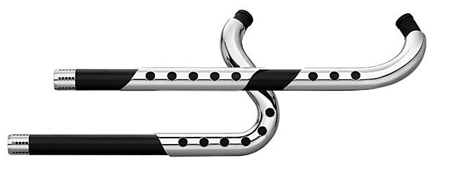 Road Legends X Pipes Exhaust System - Black Ceramic