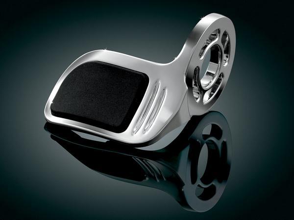 Contoured ISO-Throttle Boss - Right Side - Chrome