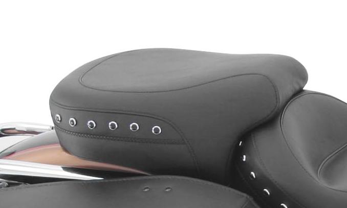 Studded Wide Rear Seat - Black Studs